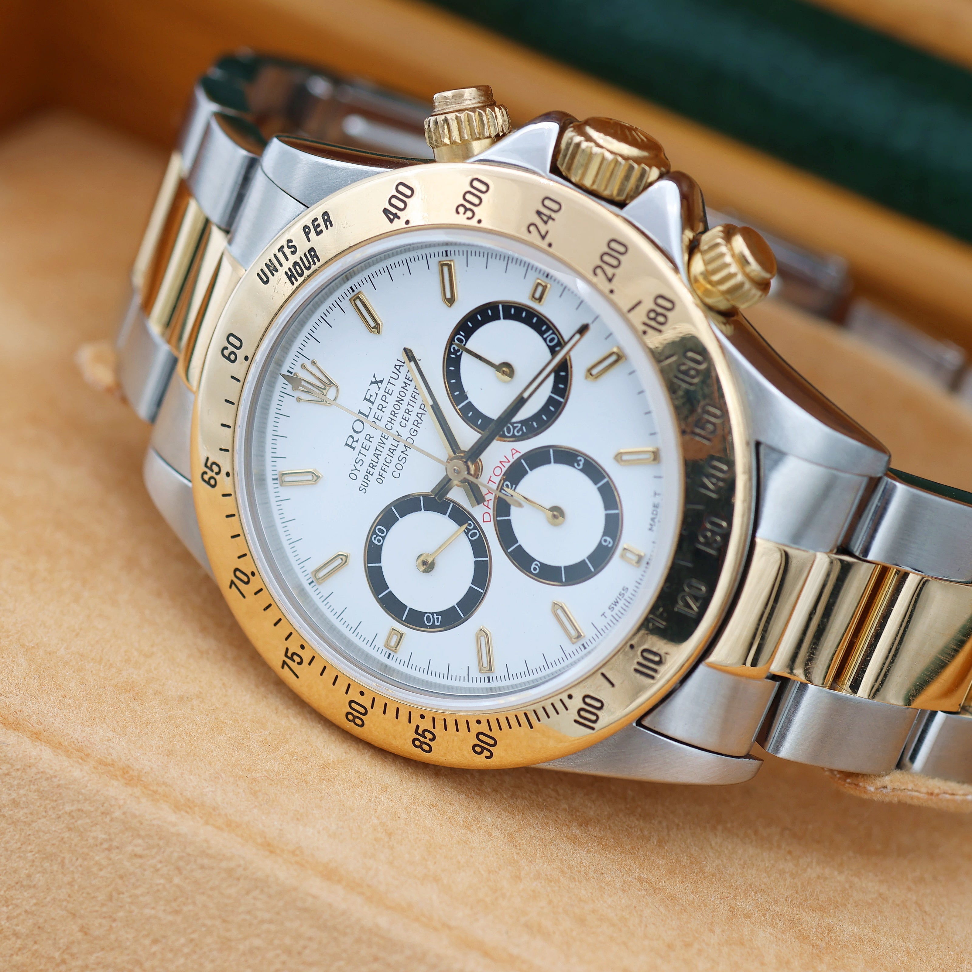 Rolex Daytona ref. 16523 - White Dial Black Subs – Debonar Watches