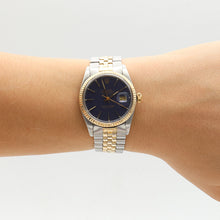 Charger l'image dans la galerie, Rolex Datejust ref. 16013 - Blue Dial - Jubilee - Full Set

