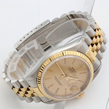 Bild in Galerie-Viewer laden, Rolex Datejust 36 ref. 16233 Champagne dial (V4) - Jubilee Bracelet - Full Set
