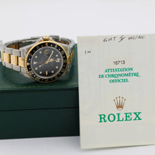 Charger l'image dans la galerie, ON SALE: Rolex GMT-Master II ref. 16713 Oyster bracelet - Full Set
