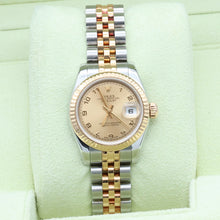 Indlæs billede til gallerivisning Rolex Datejust ref. 179173 Champagne Arabic Dial - Jubilee Bracelet
