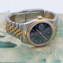 Bild in Galerie-Viewer laden, Rolex Datejust 36 Ref. 16233 Blaues Zifferblatt
