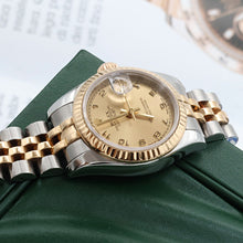 Indlæs billede til gallerivisning Rolex Datejust ref. 179173 Champagne Arabic Dial - Jubilee Bracelet
