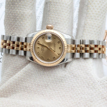 Indlæs billede til gallerivisning Rolex Datejust ref. 179173 Champagne Arabic Dial - Jubilee Bracelet
