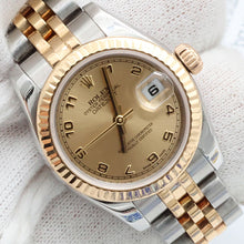 Indlæs billede til gallerivisning Rolex Datejust ref. 179173 Champagne Arabic Dial - Jubilee Bracelet

