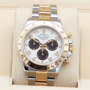 Rolex Daytona Ref. 116523 - Panda Dial - Vollständiger Satz