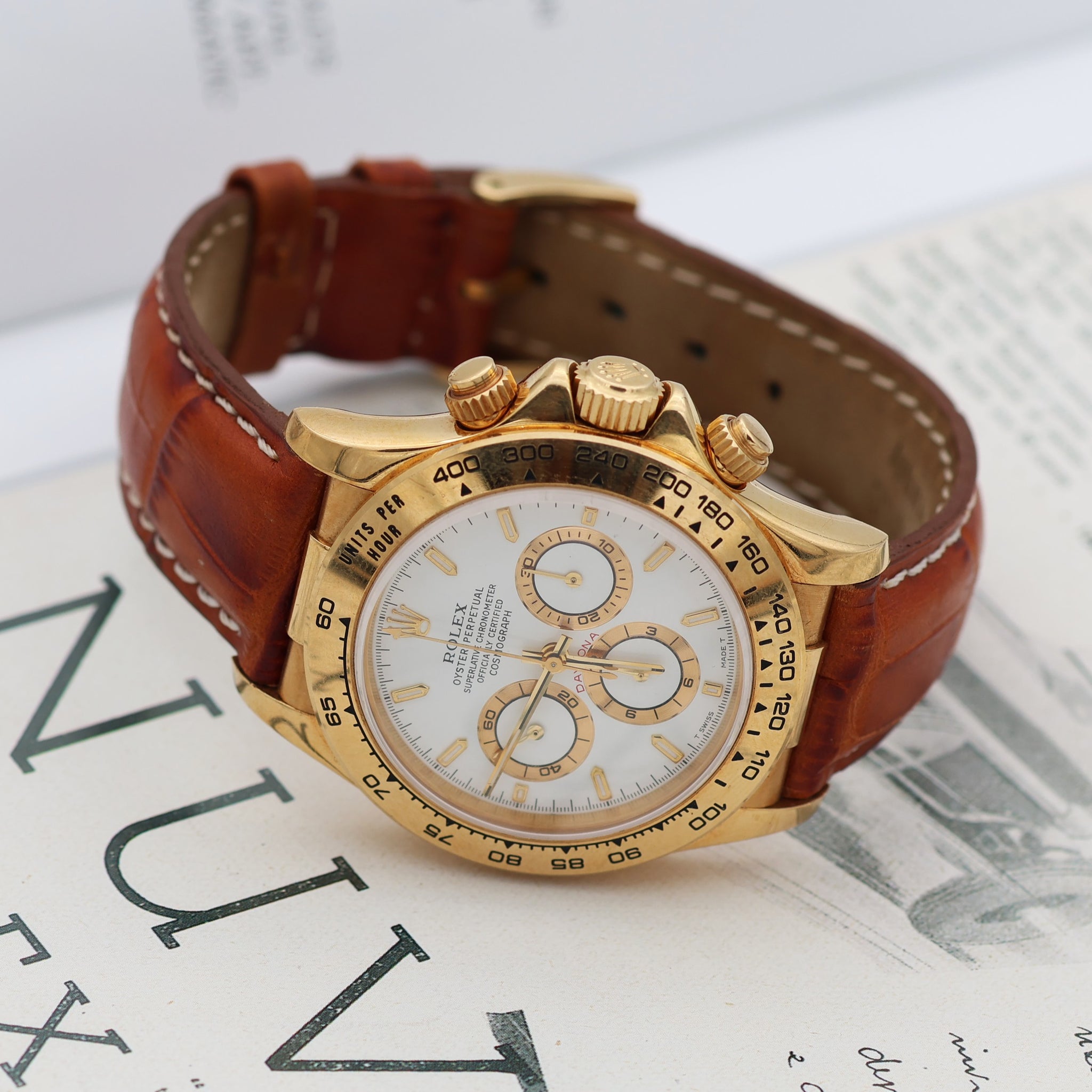 Buy Watch Rolex Daytona 16518 - White Dial – Debonar Watches Sp. z o.o