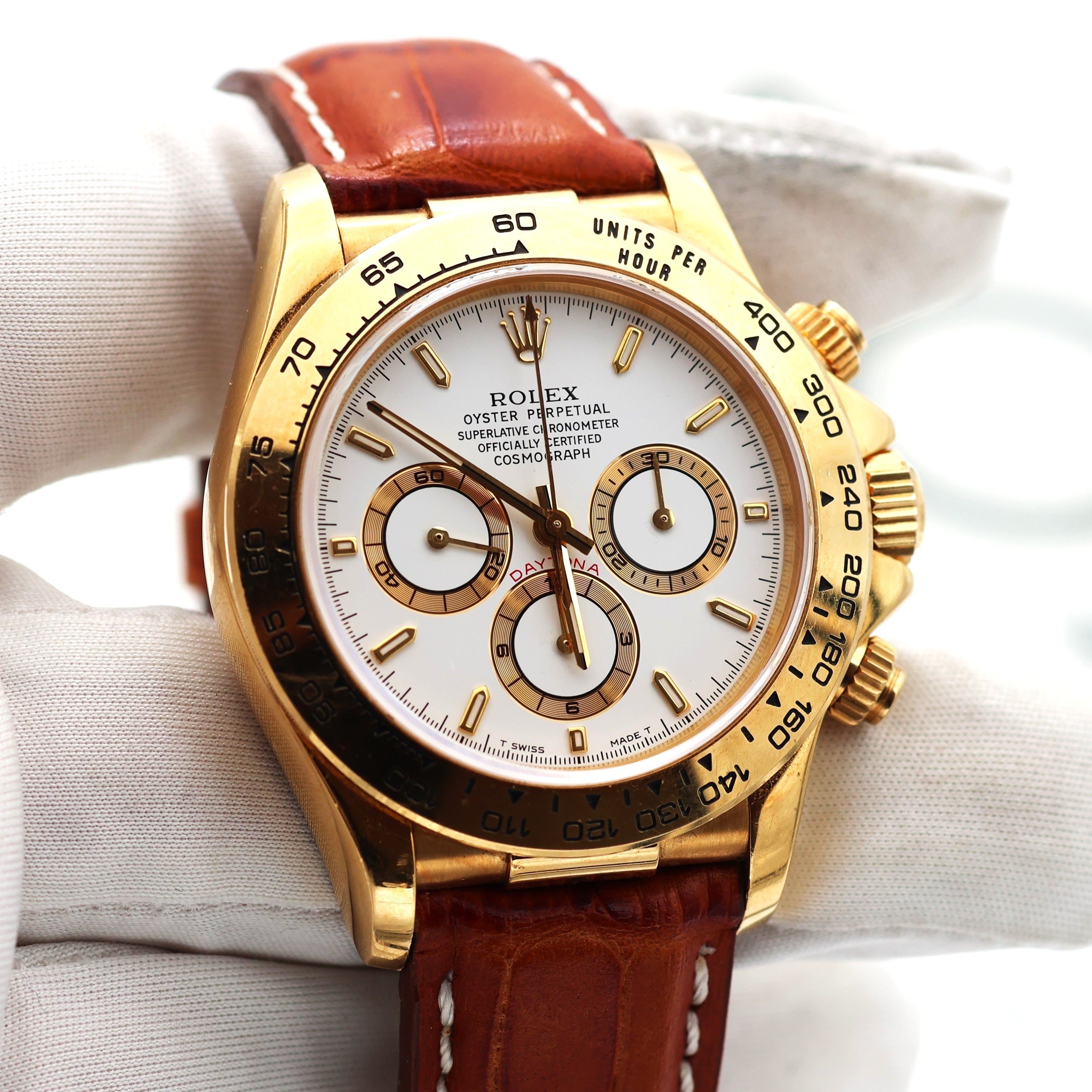 Rolex Daytona ref. 16518 - White Dial - Full Set