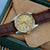 Rolex Datejust 36 ref. 16233 Champagne dial - Leather Strap - Full Set