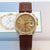 Rolex Datejust 36 ref. 16233 Champagne dial - Leather Strap - Full Set