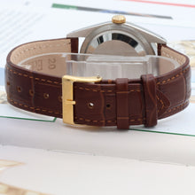 Carica l'immagine nel visualizzatore di Gallery, Rolex Datejust 36 ref. 16233 Champagne dial - Leather Strap - Full Set

