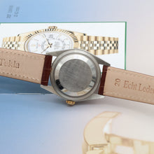 Carica l'immagine nel visualizzatore di Gallery, Rolex Datejust 36 ref. 16233 Champagne dial - Leather Strap - Full Set
