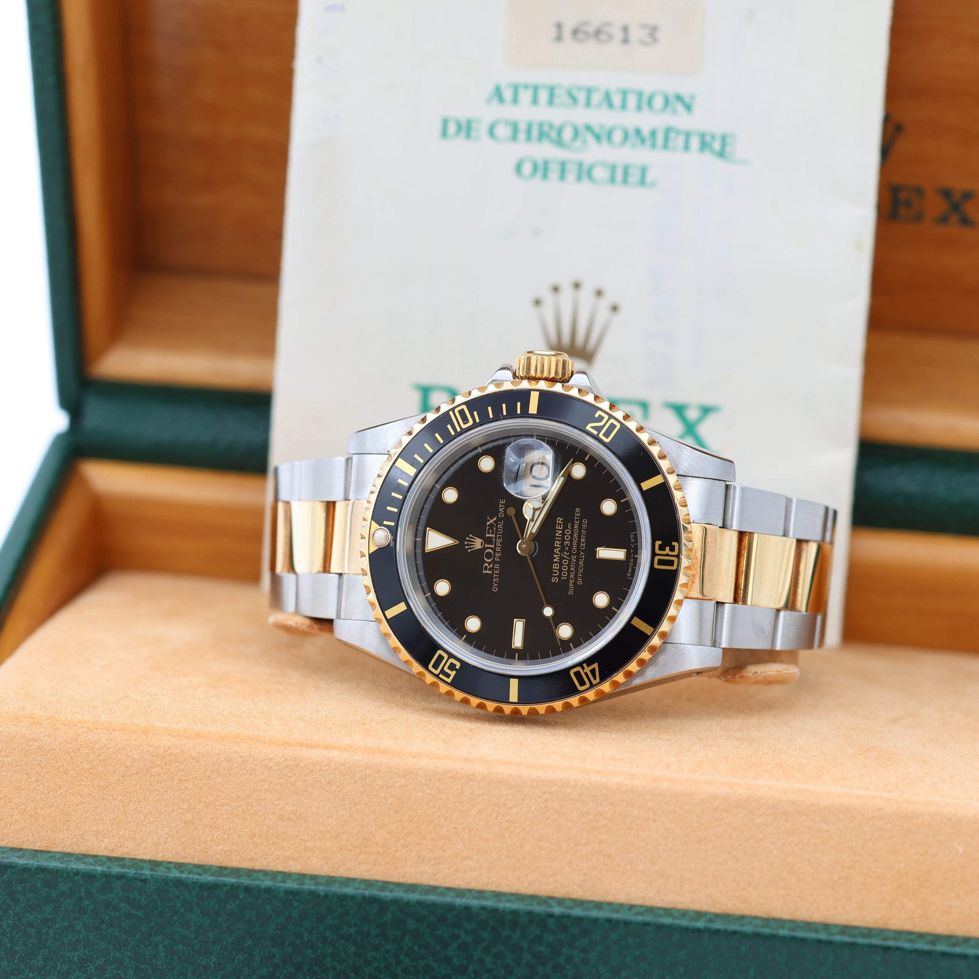 Rolex Submariner Date ref. 16613LN - Full Set