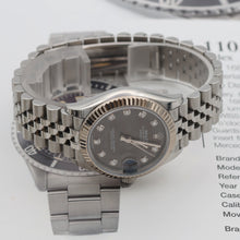 Load image into Gallery viewer, Rolex Datejust 31mm ref. 278274 Black/Grey Diamonds Dial - Jubilee Bracelet - Full Set

