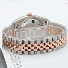 Załaduj obraz do przeglądarki galerii, Rolex Datejust 36 ref. 116231 Black Roman Dial - Steel/Rose Gold Jubilee - Full Set

