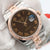 Rolex Datejust 36 ref. 116231 Black Roman Dial - Steel/Rose Gold Jubilee - Full Set
