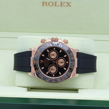 Charger l'image dans la galerie, Rolex Daytona ref. 116515 Black dial with pink subdials - Rubber-B strap - Full Set
