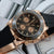 Rolex Daytona ref. 116515 Black dial with pink subdials - Rubber-B strap - Full Set