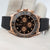 Rolex Daytona ref. 116515 Black dial with pink subdials - Rubber-B strap - Full Set