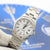 Rolex Date ref. 15200 White Roman Dial with Oyster Bracelet - Full Set