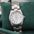 Rolex Date ref. 15200 White Roman Dial with Oyster Bracelet - Full Set