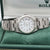 Rolex Date ref. 15200 White Roman Dial with Oyster Bracelet - Full Set