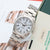 Rolex Date ref. 15200 White Roman Dial with Oyster Bracelet - Full Set