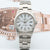 Rolex Date ref. 15200 White Roman Dial with Oyster Bracelet - Full Set