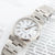 Rolex Date ref. 15200 White Roman Dial with Oyster Bracelet - Full Set