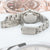 Rolex Date ref. 15200 White Roman Dial with Oyster Bracelet - Full Set