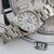 Rolex Date ref. 15200 White Roman Dial with Oyster Bracelet - Full Set