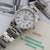 Rolex Date ref. 15200 White Roman Dial with Oyster Bracelet - Full Set