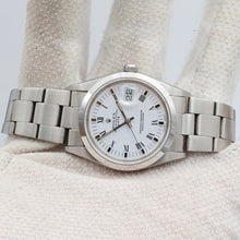 Load image into Gallery viewer, Rolex Date ref. 15200 White Roman Dial with Oyster Bracelet - Full Set
