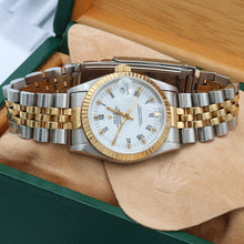Load image into Gallery viewer, Rolex Datejust 31 Mid-Size ref. 68273 - White Roman Dial
