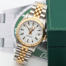 Load image into Gallery viewer, Rolex Datejust 31 Mid-Size ref. 68273 - White Roman Dial
