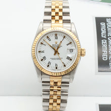 Load image into Gallery viewer, Rolex Datejust 31 Mid-Size ref. 68273 - White Roman Dial
