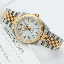 Load image into Gallery viewer, Rolex Datejust 31 Mid-Size ref. 68273 - White Roman Dial
