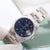 Rolex Date ref. 15200 Blue Arabic Dial Oyster Bracelet - Full Set