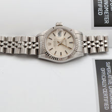 Carica l'immagine nel visualizzatore di Gallery, Rolex Lady-Datejust ref. 69174 - Silver Dial Jubilee bracelet
