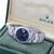 Rolex Date ref. 15200 Blue Arabic Dial Oyster Bracelet - Full Set