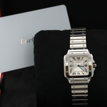 Load image into Gallery viewer, Cartier Santos ref. WSSA0082 - SIlver Roman Dial - Full Set
