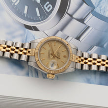 Załaduj obraz do przeglądarki galerii, Rolex Datejust Lady ref. 69173 Steel/Gold- Jubilee Bracelet - Champagne Linen Dial

