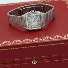Load image into Gallery viewer, Cartier Santos ref. WSSA0082 - SIlver Roman Dial - Full Set
