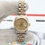 Rolex Datejust Lady ref. 69173 Steel/Gold- Jubilee Bracelet - Champagne Linen Dial