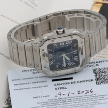 Load image into Gallery viewer, Cartier Santos ref. WSSA0063 - NEW - Full Set
