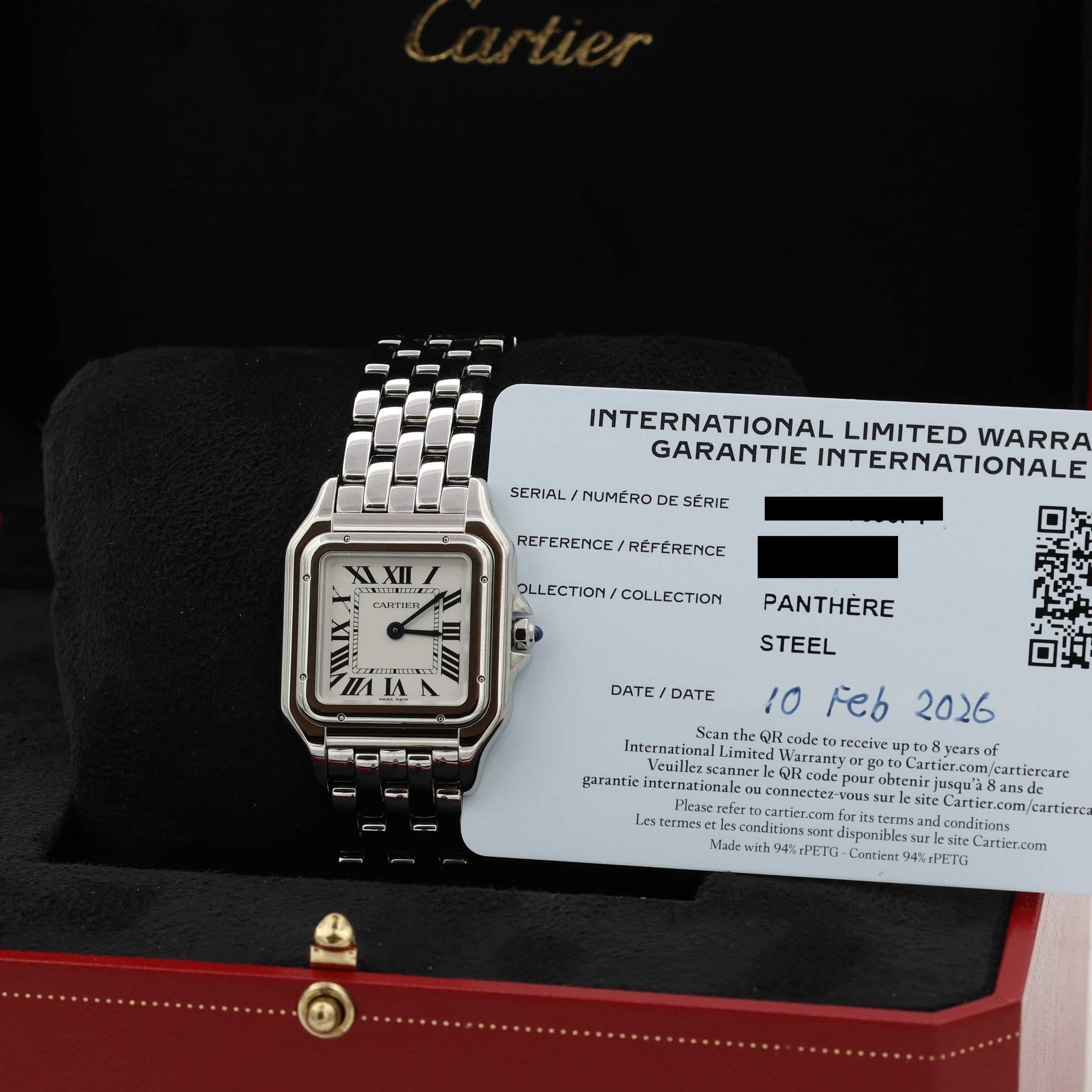 Cartier Panthère ref. WSPN0015 - White Dial - Full Set