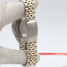 Bild in Galerie-Viewer laden, Rolex Datejust ref. 16013 -Steel/Gold - Black Diamonds Dial - Jubilee
