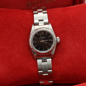 Rolex Oyster Perpetual ref. 67230 - Black Dial - Oyster Bracelet