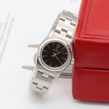 Cargar imagen en el visor de la galería, Rolex Oyster Perpetual ref. 67230 - Black Dial - Oyster Bracelet
