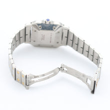 Załaduj obraz do przeglądarki galerii, Cartier Santos Carree Automatic ref. 2961 with Bracelet
